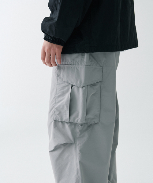 MUSINSA STANDARD（ムシンサスタンダード）の「[シティレジャー] NPワイドベルト付きカーゴパンツ[ライトグレー]（その他パンツ・メンズ・その他・28/29/40/38/42/36/34/32/30/31/33/26/27）」の8枚目の写真