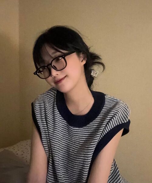 PARTIMENTO(パルティメント)の「ストライプニットベストネイビー(ベスト・レディース・その他・SMALL/MEDIUM/LARGE)」の2枚目の写真