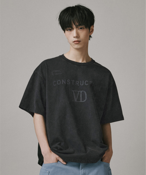 Verdnt（バーダント）の「VDロゴピグメントブロックコア半袖Tシャツ[ブラック]（Tシャツ/カットソー・レディース・ブラック・SMALL/MEDIUM/LARGE）」の3枚目の写真