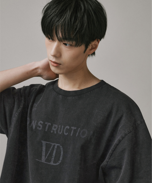 Verdnt（バーダント）の「VDロゴピグメントブロックコア半袖Tシャツ[ブラック]（Tシャツ/カットソー・レディース・ブラック・SMALL/MEDIUM/LARGE）」の4枚目の写真