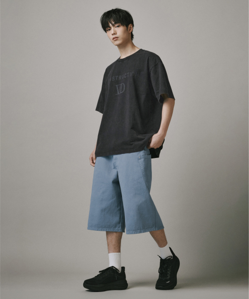 Verdnt（バーダント）の「VDロゴピグメントブロックコア半袖Tシャツ[ブラック]（Tシャツ/カットソー・レディース・ブラック・SMALL/MEDIUM/LARGE）」の6枚目の写真