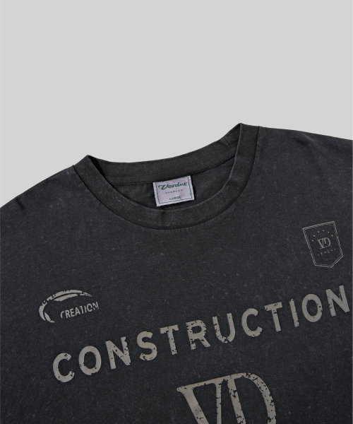 Verdnt（バーダント）の「VDロゴピグメントブロックコア半袖Tシャツ[ブラック]（Tシャツ/カットソー・レディース・ブラック・SMALL/MEDIUM/LARGE）」の7枚目の写真