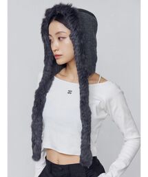 EMODA | ツートーンシャギーニットキャップ(キャップ)