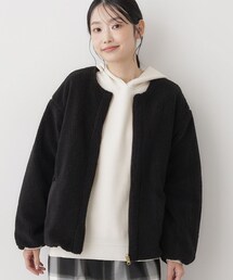 Dessin｜デッサンのノーカラージャケット（ブラック/黒色系）通販