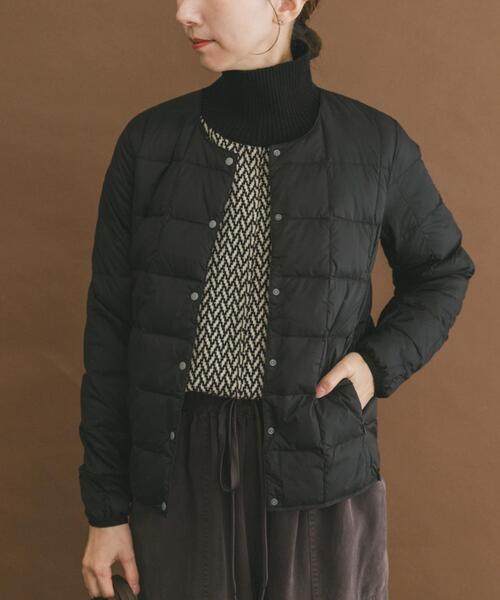 ITEMS URBANRESEARCH(アイテムズ アーバンリサーチ)の「TAION CREW NECK BUTTON DOWN JACKET(ダウンジャケット/コート・レディース・ブラック/グレー/グレー系その他・MEDIUM/LARGE/X-LARGE)」の17枚目の写真