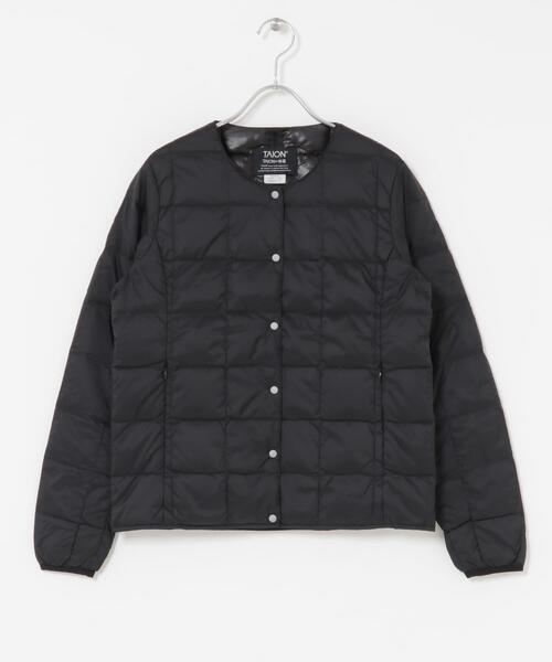 ITEMS URBANRESEARCH(アイテムズ アーバンリサーチ)の「TAION CREW NECK BUTTON DOWN JACKET(ダウンジャケット/コート・レディース・ブラック/グレー/グレー系その他・MEDIUM/LARGE/X-LARGE)」の20枚目の写真