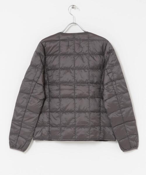 ITEMS URBANRESEARCH(アイテムズ アーバンリサーチ)の「TAION CREW NECK BUTTON DOWN JACKET(ダウンジャケット/コート・レディース・ブラック/グレー/グレー系その他・MEDIUM/LARGE/X-LARGE)」の5枚目の写真