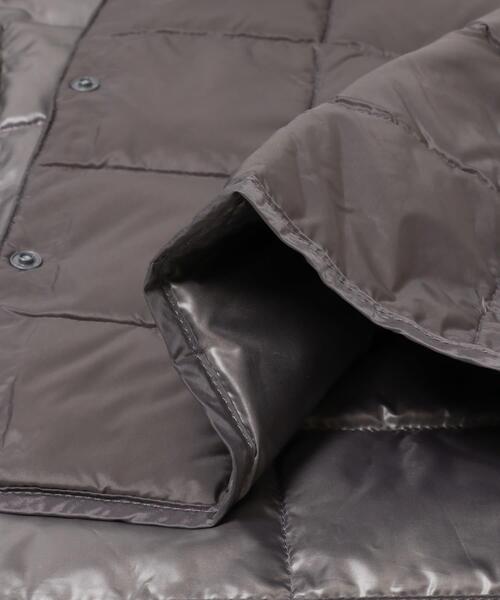 ITEMS URBANRESEARCH(アイテムズ アーバンリサーチ)の「TAION CREW NECK BUTTON DOWN JACKET(ダウンジャケット/コート・レディース・ブラック/グレー/グレー系その他・MEDIUM/LARGE/X-LARGE)」の6枚目の写真