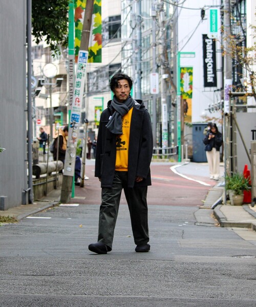 GLOSTER（グロスター）の「【昨年人気アイテム再登場】クラシックダッフルコート（ダッフルコート・メンズ・ベージュ/ネイビー/チャコールグレー・S/M/L）」の4枚目の写真