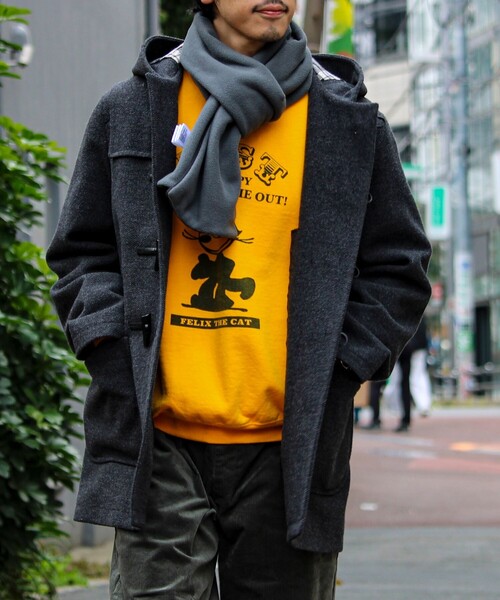 GLOSTER（グロスター）の「【昨年人気アイテム再登場】クラシックダッフルコート（ダッフルコート・メンズ・ベージュ/ネイビー/チャコールグレー・S/M/L）」の13枚目の写真