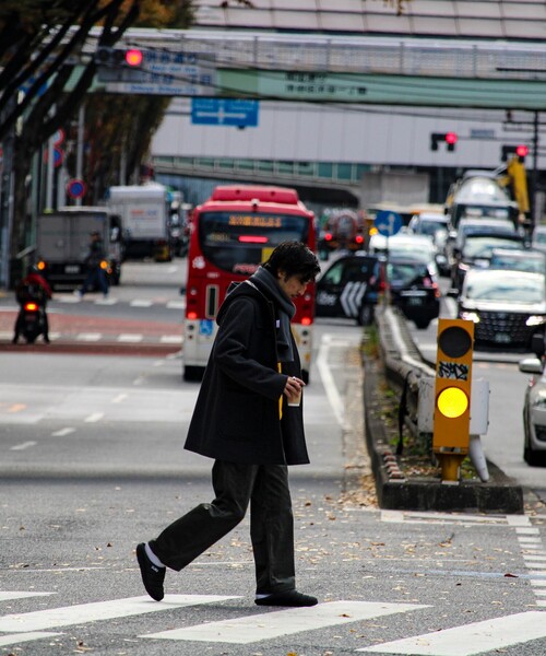 GLOSTER（グロスター）の「【昨年人気アイテム再登場】クラシックダッフルコート（ダッフルコート・メンズ・ベージュ/ネイビー/チャコールグレー・S/M/L）」の21枚目の写真