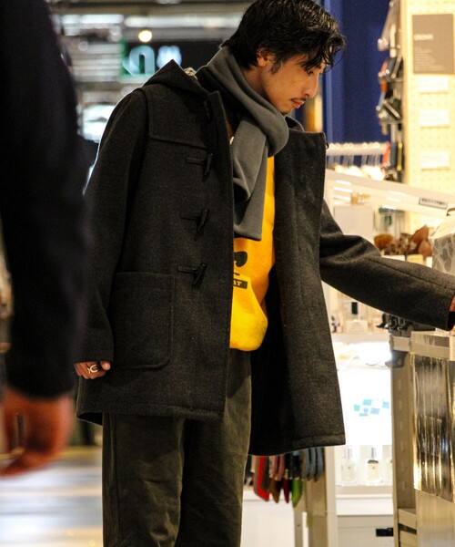 GLOSTER（グロスター）の「【昨年人気アイテム再登場】クラシックダッフルコート（ダッフルコート・メンズ・ベージュ/ネイビー/チャコールグレー・S/M/L）」の22枚目の写真