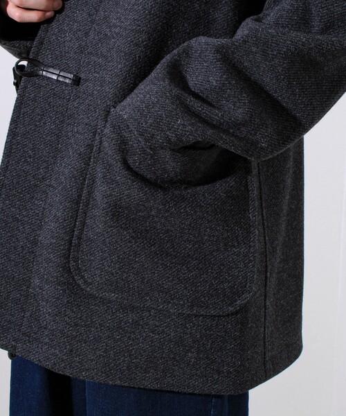 GLOSTER（グロスター）の「【昨年人気アイテム再登場】クラシックダッフルコート（ダッフルコート・メンズ・ベージュ/ネイビー/チャコールグレー・S/M/L）」の5枚目の写真