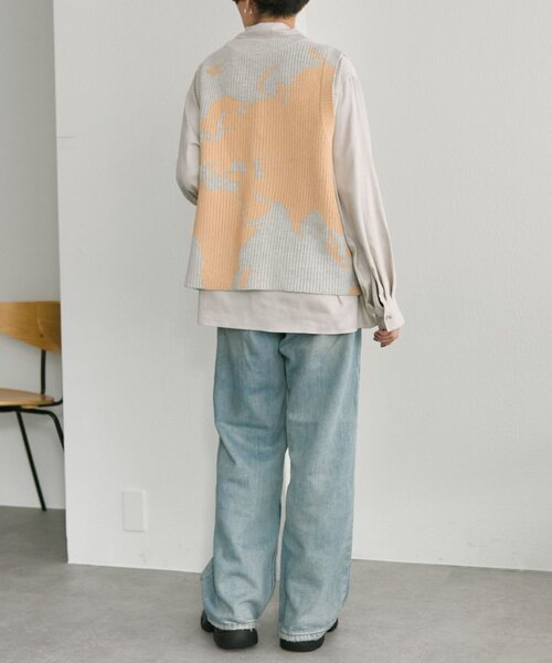 ear PAPILLONNER（イアパピヨネ）の「スエードドロストチュニック【SUM1 STYLE】（シャツ/ブラウス・レディース・ブラック/ホワイト系その他・FREE）」の16枚目の写真