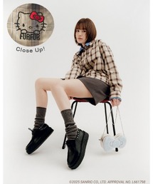 FURFUR | HELLO KITTYリボン刺繍シャツ(シャツ/ブラウス)