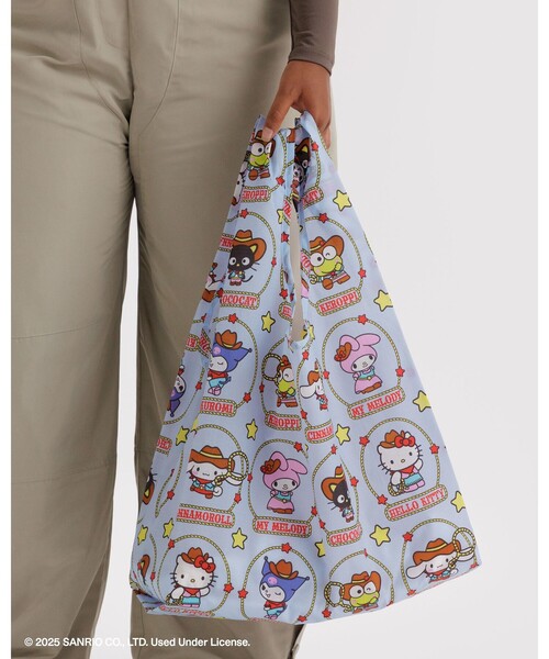 green label relaxing(グリーンレーベルリラクシング)の「<BAGGU>STANDARD / サンリオ 2 / キッズ(エコバッグ/サブバッグ・キッズ・レッド/ライトブルー・FREE)」の5枚目の写真