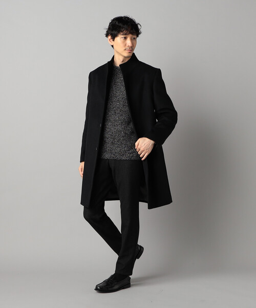 COMME CA MEN（コムサメン）の「メランジ クルーネックニット（ニット/セーター・メンズ・ブラック/ネイビー/ライトグレー・M/L）」の10枚目の写真