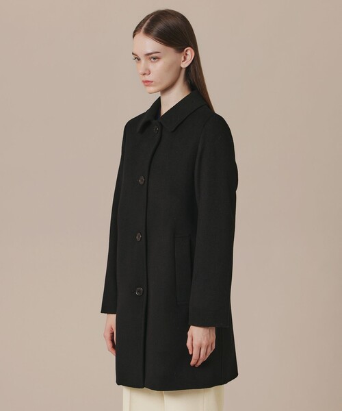 MACKINTOSH LONDON（マッキントッシュ ロンドン）の「【WEB・一部店舗限定】ソフトウールモッサコート（その他アウター・レディース・ブラック/ベージュ・40/38）」の6枚目の写真