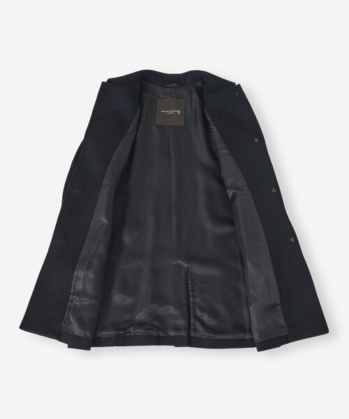 MACKINTOSH LONDON（マッキントッシュ ロンドン）の「【WEB・一部店舗限定】ソフトウールモッサコート（その他アウター・レディース・ブラック/ベージュ・40/38）」の10枚目の写真