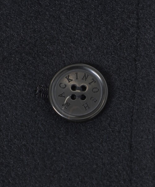 MACKINTOSH LONDON（マッキントッシュ ロンドン）の「【WEB・一部店舗限定】ソフトウールモッサコート（その他アウター・レディース・ブラック/ベージュ・40/38）」の11枚目の写真