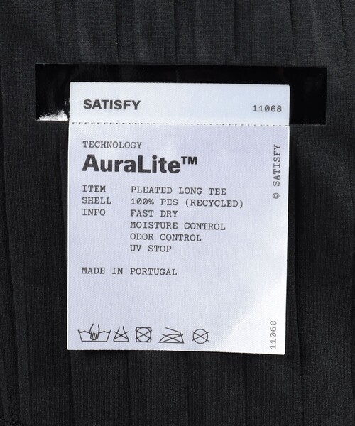 SATISFY AuraLite Pleated LT（Tシャツ/カットソー）｜SATISFY