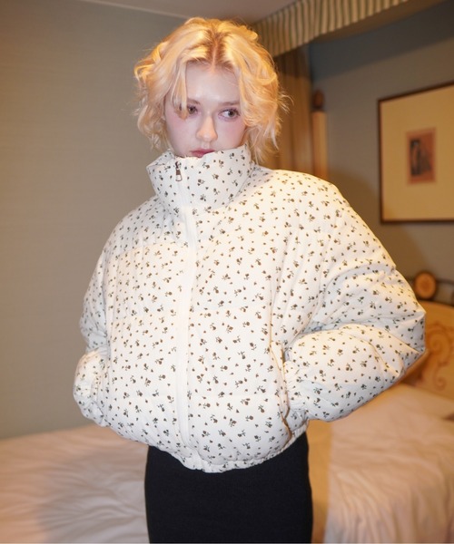 セール】【 IMARI / イマリ 】 小花柄 ダウンジャケット #（ダウン