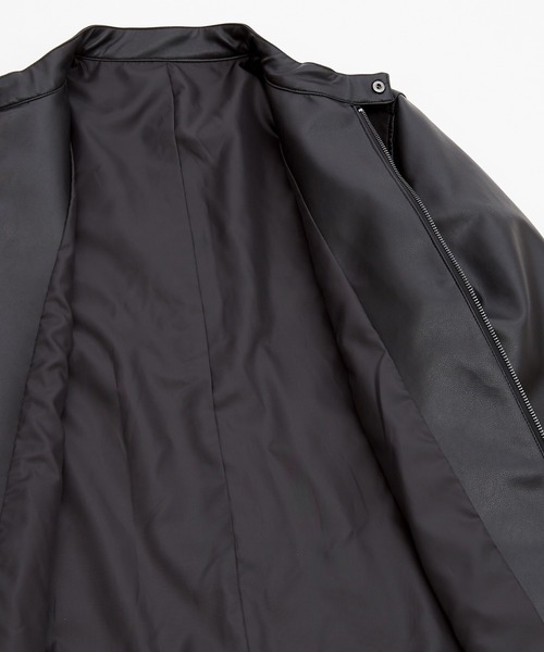 improves（インプローブス）の「PU シングル ライダースジャケット（ライダースジャケット・メンズ・ブラック・SMALL/MEDIUM/LARGE/X-LARGE）」の11枚目の写真