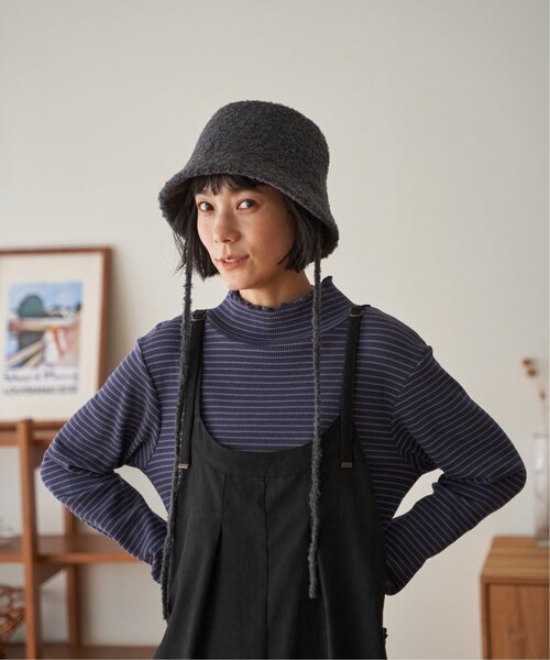 LBC（エルビーシー）の「ブークレーハット（ハット・レディース・グレー/グレイッシュベージュ・FREE）」の7枚目の写真