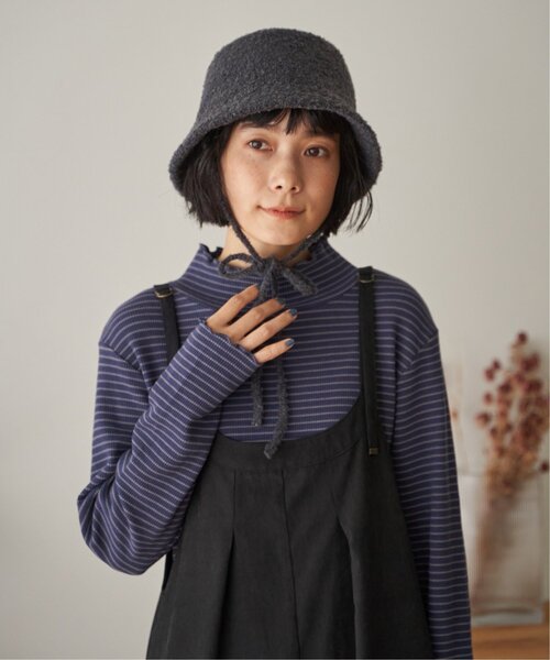 LBC（エルビーシー）の「ブークレーハット（ハット・レディース・グレー/グレイッシュベージュ・FREE）」の9枚目の写真