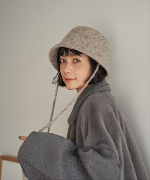 LBC（エルビーシー）の「ブークレーハット（ハット・レディース・グレー/グレイッシュベージュ・FREE）」の11枚目の写真