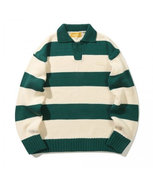MAINBOOTH(メインブース)の「Traveler Oversized Sweater(TEAL GREEN)(ニット/セーター・レディース・その他・2/3)」の2枚目の写真