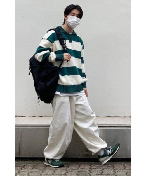 MAINBOOTH(メインブース)の「Traveler Oversized Sweater(TEAL GREEN)(ニット/セーター・レディース・その他・2/3)」の17枚目の写真