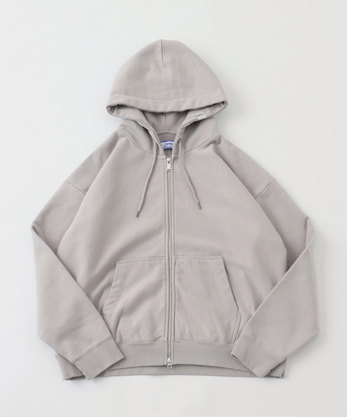 BAYCREW'S DEPO(ベイクルーズデポ)の「IN STRU(MEN-TAL) / インストルメンタル FRENCH TERRY ZIP PARKA(パーカー・メンズ・グレー/チャコールグレー/ブラック/ブラウン・48/46/44)」の3枚目の写真