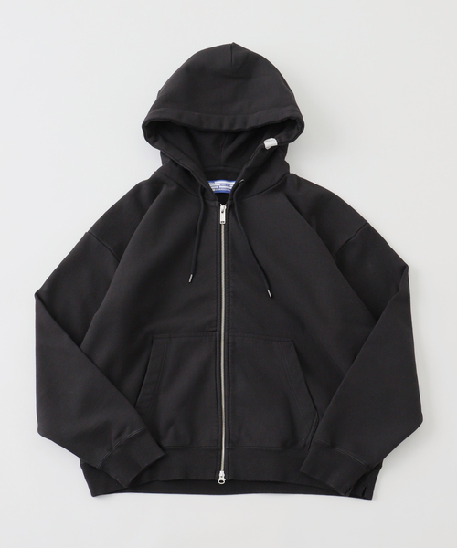 BAYCREW'S DEPO(ベイクルーズデポ)の「IN STRU(MEN-TAL) / インストルメンタル FRENCH TERRY ZIP PARKA(パーカー・メンズ・グレー/チャコールグレー/ブラック/ブラウン・48/46/44)」の2枚目の写真