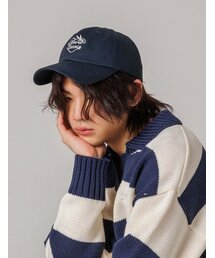 CLEVER FIELD（クレバーフィールド）の「ハートクレバー刺繍ボールキャップ_ネイビー（キャップ）」