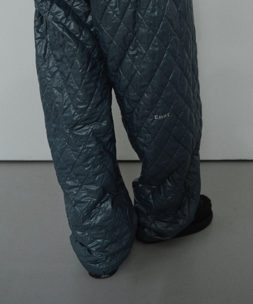 EN OR（エンオール）の「[CORE] QUILTED BANDING PANTS - THE QUIET BLUE（スウェットパンツ・レディース・その他・FREE）」の3枚目の写真