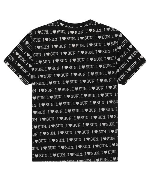 SUNDAY FRUIT MARKET(サンデーフルーツマーケット)の「I LOVE SUN TEE BLACK(Tシャツ/カットソー・メンズ・その他・MEDIUM/LARGE)」の2枚目の写真
