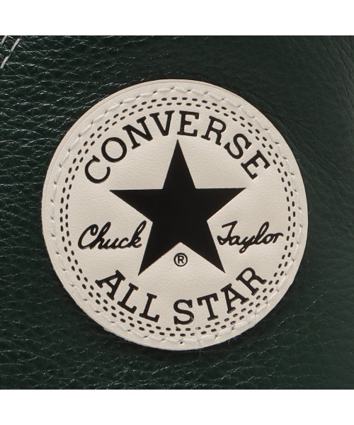 CONVERSE(コンバース)の「CONVERSE LEATHER ALL STAR J HI(コンバース レザー オールスター J HI)(スニーカー・メンズ・グリーン系・23cm/23.5cm/24cm/24.5cm/25cm/25.5cm/26cm/26.5cm/27cm/27.5cm/28cm)」の9枚目の写真