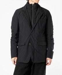 HERNO（ヘルノ）の「HERNO BLAZER WITH BIB IN 2-LAYER PROMETEO DOWN JACKET ヘルノ ビブイン 2レイヤー テイラード　ダウンジャケット（ダウンジャケット/コート）」
