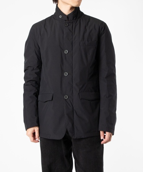 HERNO(ヘルノ)の「HERNO BLAZER WITH BIB IN 2-LAYER PROMETEO DOWN JACKET ヘルノ ビブイン 2レイヤー テイラード ダウンジャケット(ダウンジャケット/コート・メンズ・ブラック・48/52/46/50)」の5枚目の写真