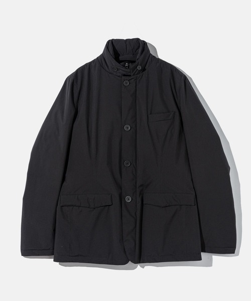 HERNO(ヘルノ)の「HERNO BLAZER WITH BIB IN 2-LAYER PROMETEO DOWN JACKET ヘルノ ビブイン 2レイヤー テイラード ダウンジャケット(ダウンジャケット/コート・メンズ・ブラック・48/52/46/50)」の8枚目の写真