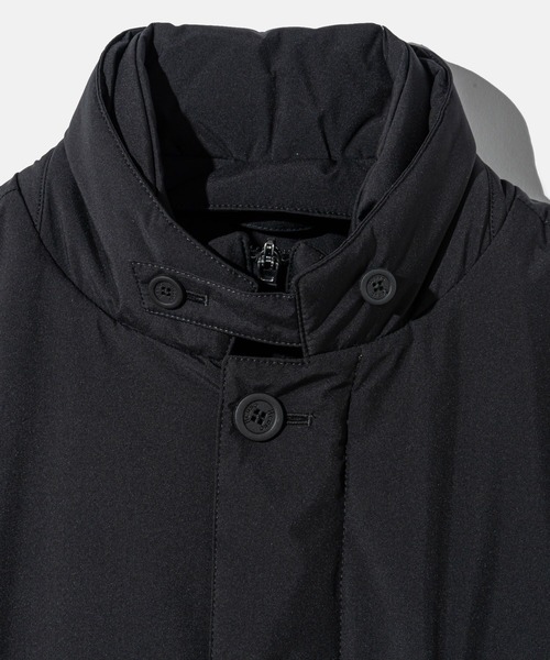 HERNO(ヘルノ)の「HERNO BLAZER WITH BIB IN 2-LAYER PROMETEO DOWN JACKET ヘルノ ビブイン 2レイヤー テイラード ダウンジャケット(ダウンジャケット/コート・メンズ・ブラック・48/52/46/50)」の10枚目の写真