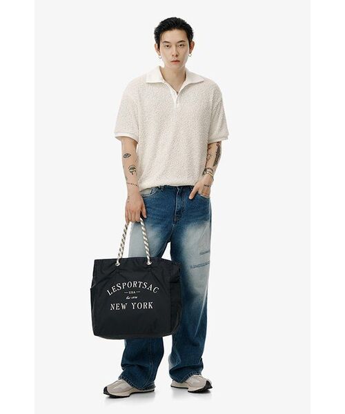 NONBLANK(ノンブランク)の「ブラシドワイドフィットデニムパンツ_BLUE(デニムパンツ・メンズ・その他・MEDIUM/X-LARGE/LARGE)」の2枚目の写真