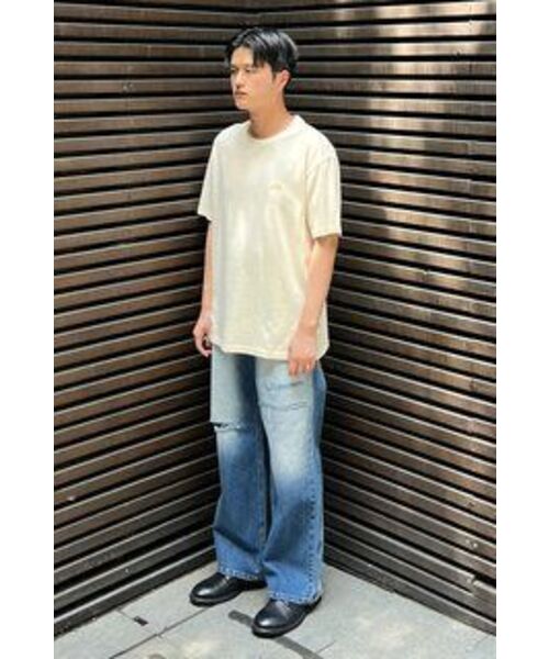 NONBLANK(ノンブランク)の「ブラシドワイドフィットデニムパンツ_BLUE(デニムパンツ・メンズ・その他・MEDIUM/X-LARGE/LARGE)」の3枚目の写真