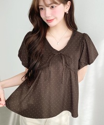 VOLUME SELEEVE STAND NECK SHIRTS（シャツ/ブラウス）｜CLANE（クラネ