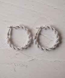 Port | 【 Port / ポート 】 デザイン フープ ピアス(ピアス(両耳用))