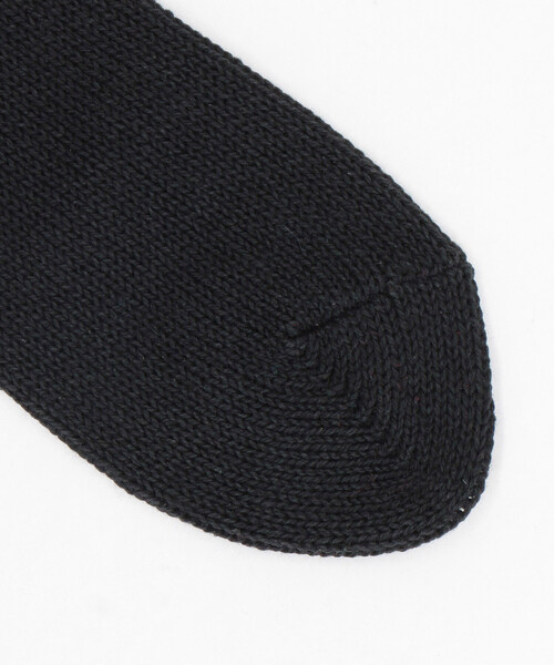 FREAK'S STORE（フリークスストア）の「ローゲージリブ編 クルーソックス(25.0-27.0cm対応)（ソックス/靴下・メンズ・ホワイト/レッド/パープル/ブラック/ブルー・ONE SIZE）」の8枚目の写真