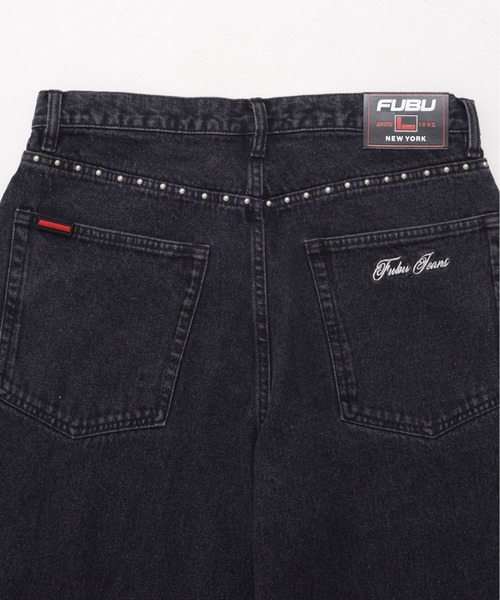セール】FUBU フブ ブランド Studs Denim Pants / スタッズ デニム