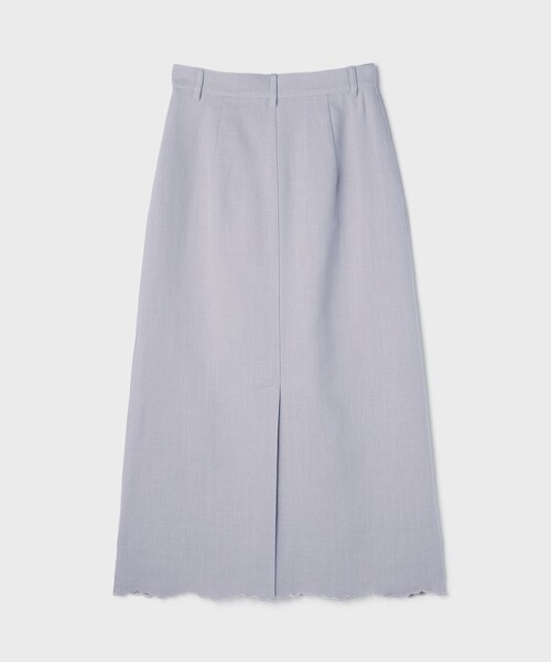 GRACE CONTINENTAL（グレースコンチネンタル）の「エンブロイダリータイトスカート（スカート・レディース・ブラック/ライトグレー・36/38）」の9枚目の写真