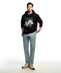 SOLEW（ソル）の「Bio-Washed Tapered Chino Pants_Grayish Blue（その他パンツ）」